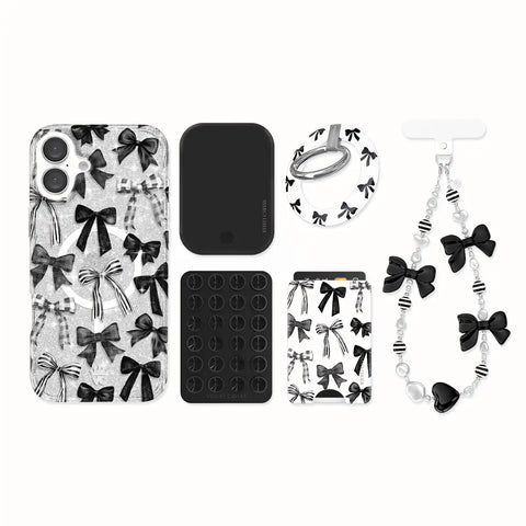 Gothic Bows iPhone Bundle Set