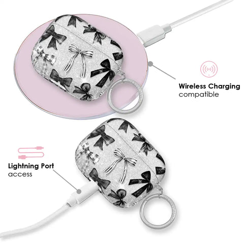 Gothic Bows AirPod Case