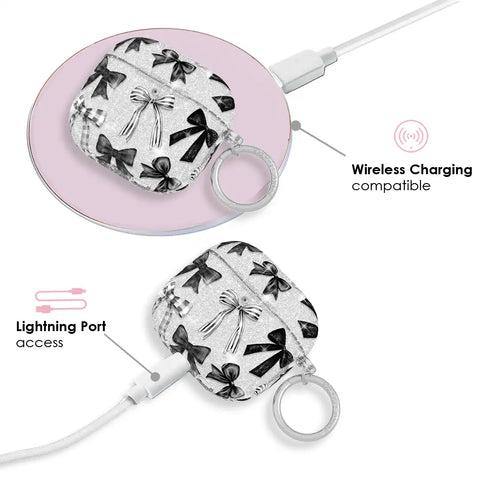 Gothic Bows AirPod Case