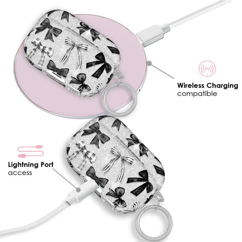 Gothic Bows AirPod Case