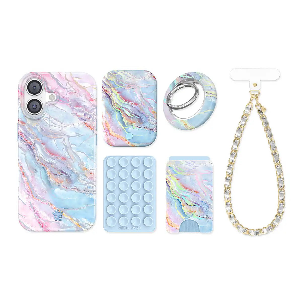 Holo Moonstone iPhone Bundle Set
