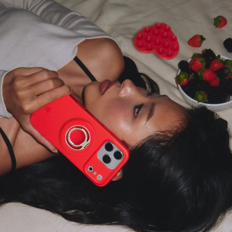 Hot Girl Red MagSafe Grip Ring