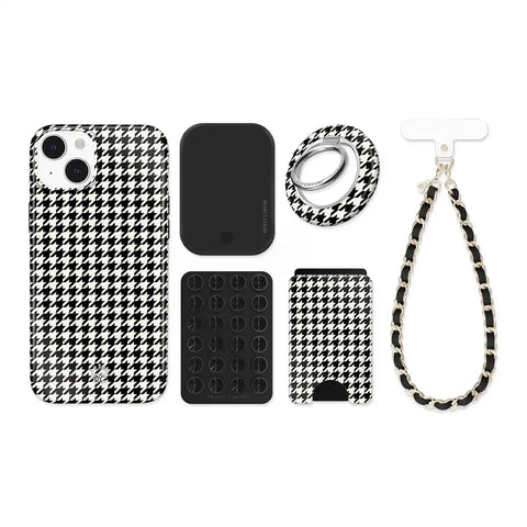 Houndstooth iPhone Bundle Set
