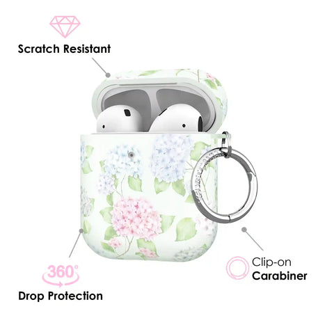 Hydrangea Floral AirPod Case
