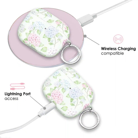 Hydrangea Floral AirPod Case