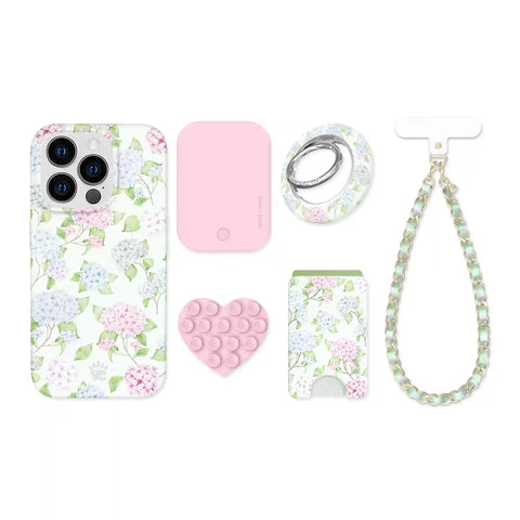Hydrangea Floral iPhone Bundle Set