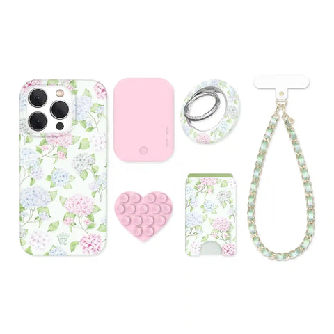Hydrangea Floral iPhone Bundle Set