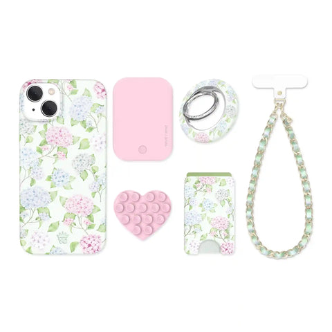 Hydrangea Floral iPhone Bundle Set