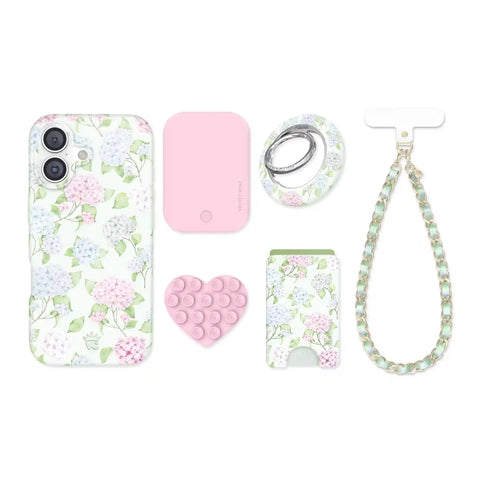 Hydrangea Floral iPhone Bundle Set