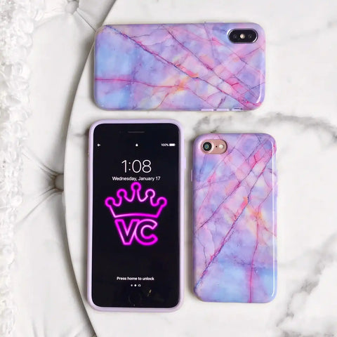 Sunset Marble iPhone Case