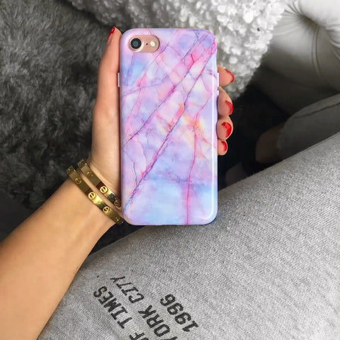 Sunset Marble iPhone Case