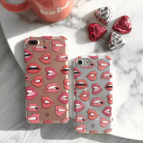 Nude Lips iPhone Case