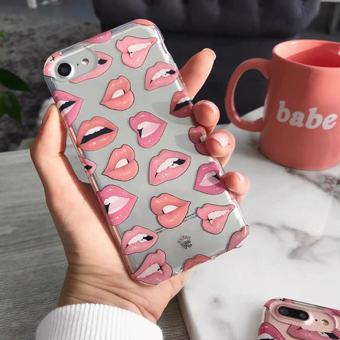Nude Lips iPhone Case