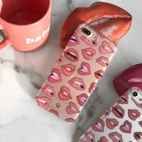 Nude Lips iPhone Case
