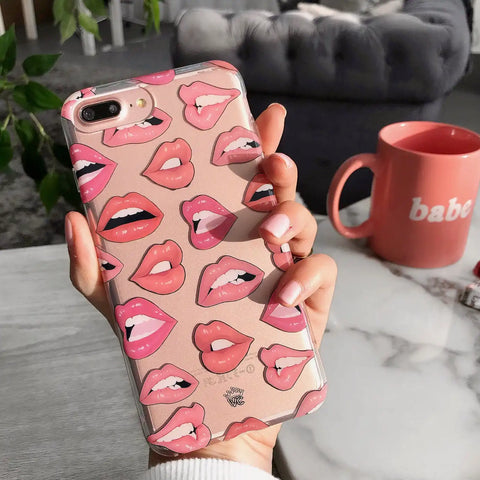 Nude Lips iPhone Case