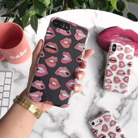Nude Lips iPhone Case