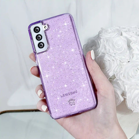 Lilac Stardust Samsung Case