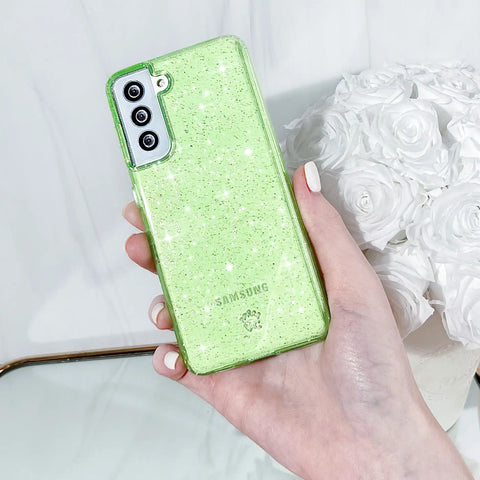 Lime Stardust Samsung Case