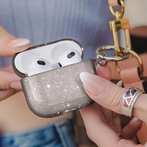 Grey Stardust AirPod Case