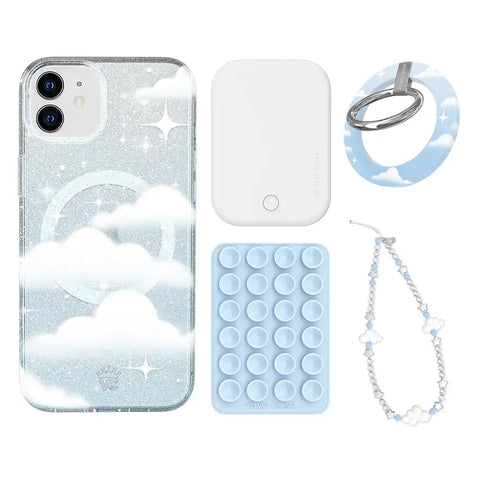 In The Clouds Stardust iPhone Bundle Set - Grip