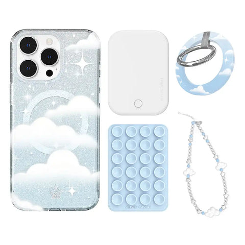 In The Clouds Stardust iPhone Bundle Set - Grip