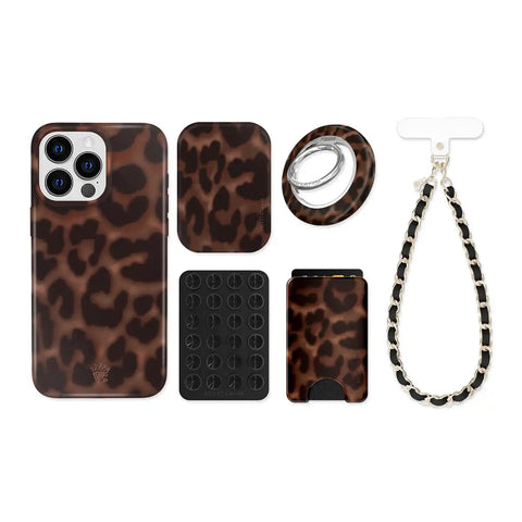 It Girl Leopard iPhone Bundle Set