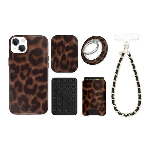 It Girl Leopard iPhone Bundle Set