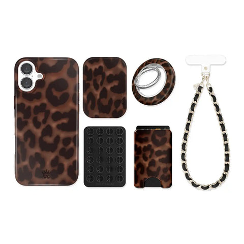 It Girl Leopard iPhone Bundle Set