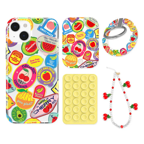 Juicy Fruits iPhone Bundle Set - Grip