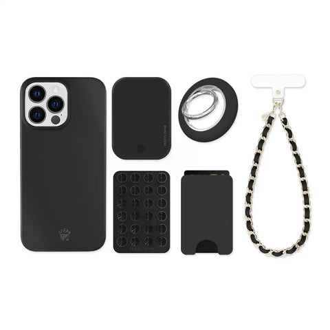 Just Black iPhone Bundle Set