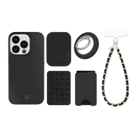 Just Black iPhone Bundle Set