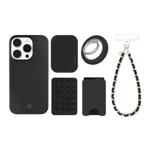Just Black iPhone Bundle Set