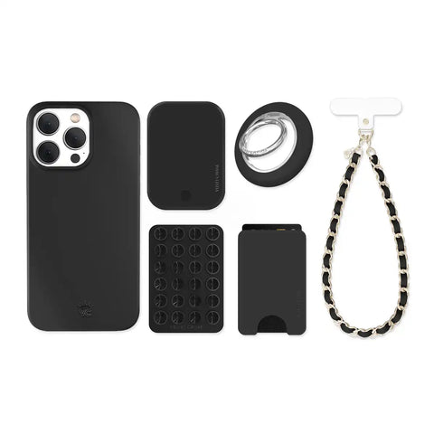 Just Black iPhone Bundle Set