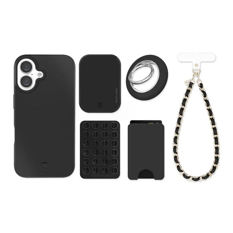 Just Black iPhone Bundle Set
