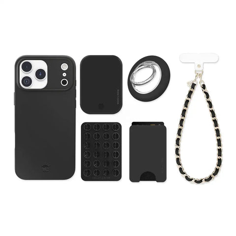 Just Black iPhone Bundle Set