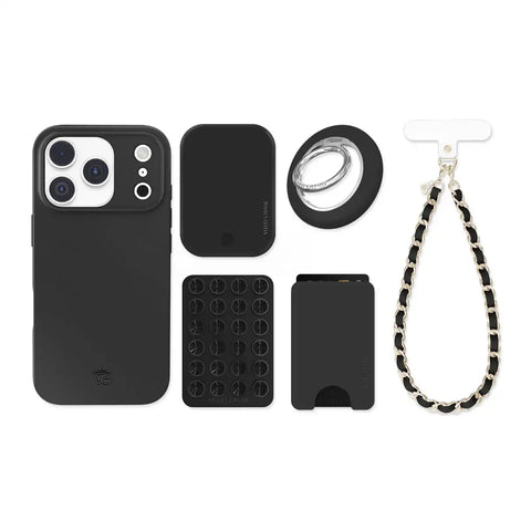 Just Black iPhone Bundle Set
