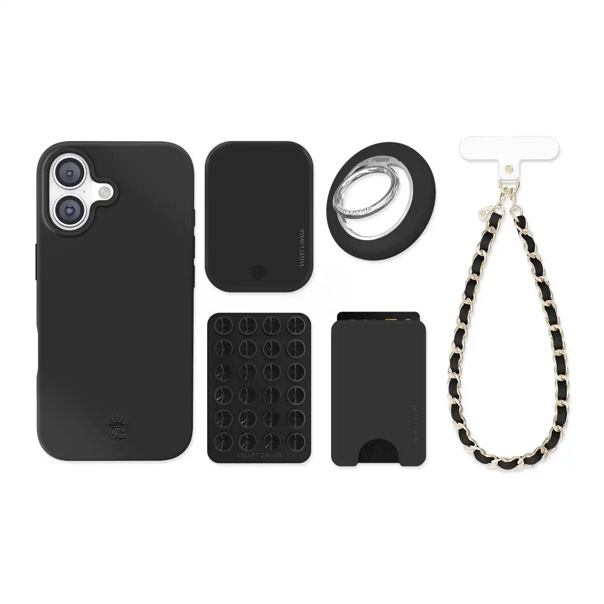 Just Black iPhone Bundle Set