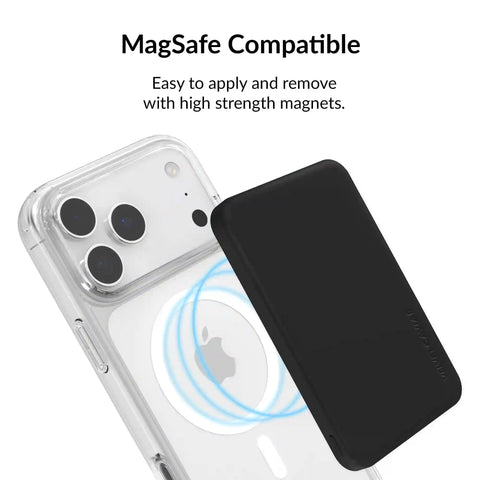 Black Slim Portable MagSafe Charger Power Pack