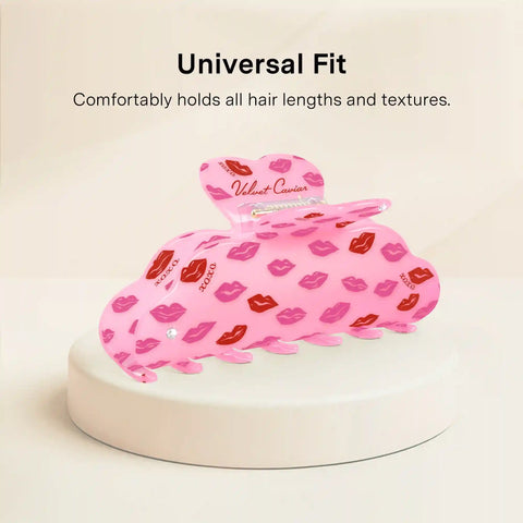 Kiss Kiss Crystal Hair Clip