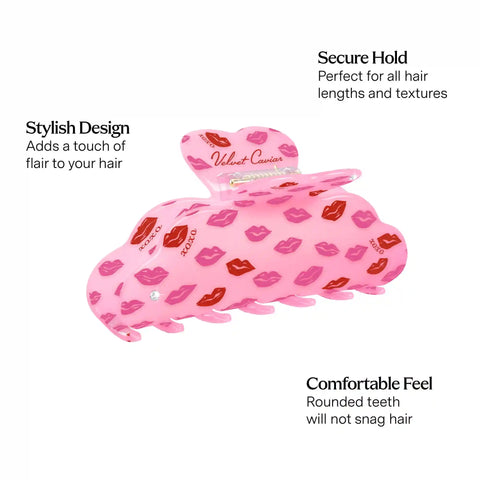 Crystal & Polkadot Hair Clip Bundle
