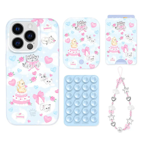 Kitten Kisses iPhone Bundle Set - Wallet