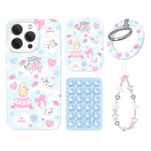 Kitten Kisses iPhone Bundle Set - Grip