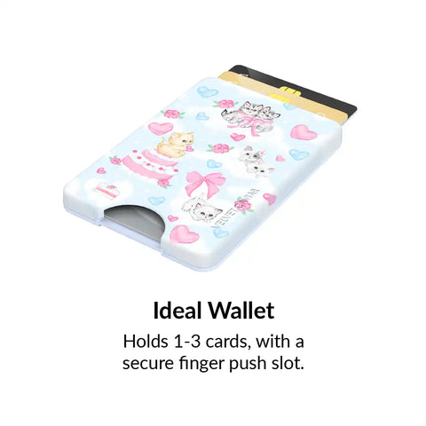 Kitten Kisses MagSafe Wallet
