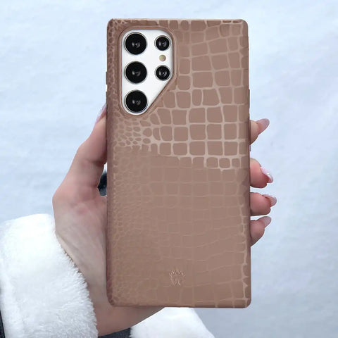 Khaki Croc Samsung Case