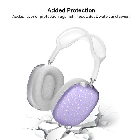 Lilac Celestial Stars AirPod Max Case