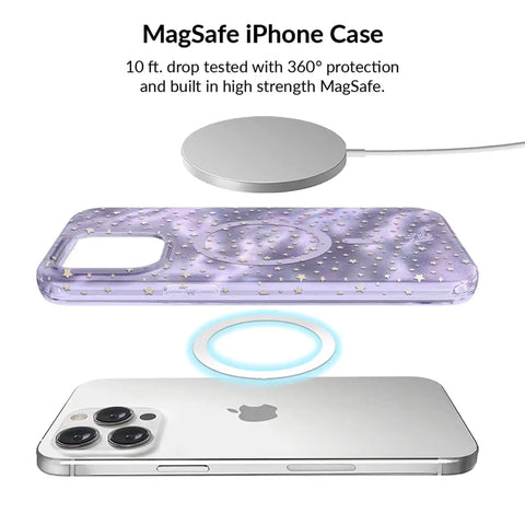 Lilac Celestial Stars iPhone Bundle Set