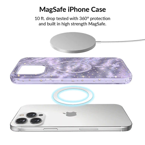 Lilac Celestial Stars iPhone Bundle Set