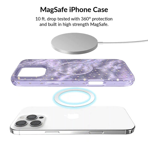 Lilac Celestial Stars iPhone Bundle Set