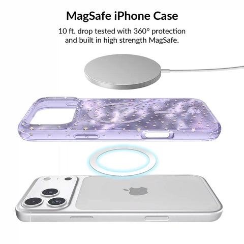 Lilac Celestial Stars iPhone Bundle Set