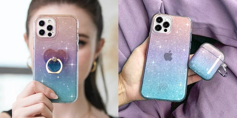 Ombre Stardust Glitter iPhone Case